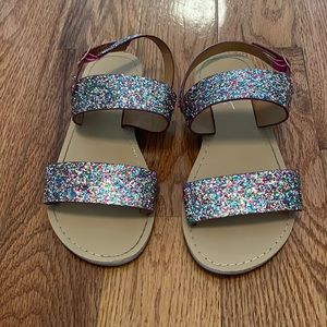 Glitter sandals